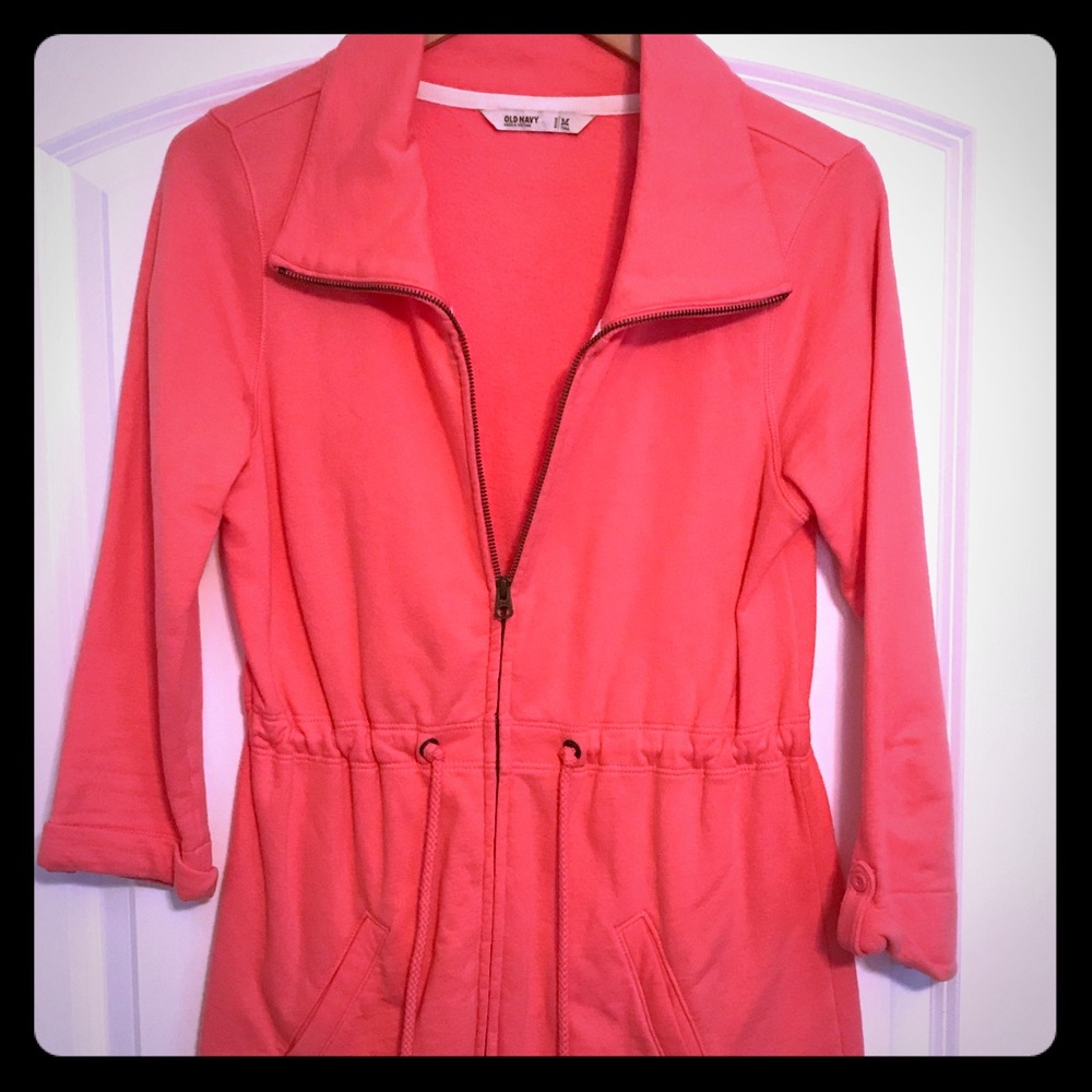 Old Navy Coral 3/4 Sleeve Jacket